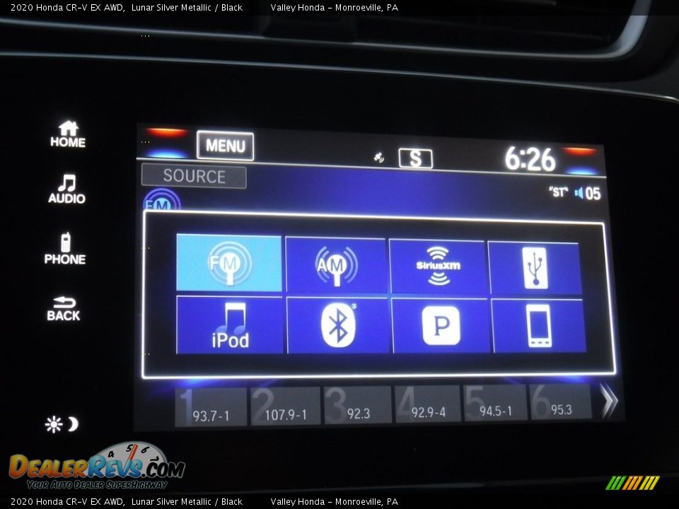 2020 Honda CR-V EX AWD Lunar Silver Metallic / Black Photo #18