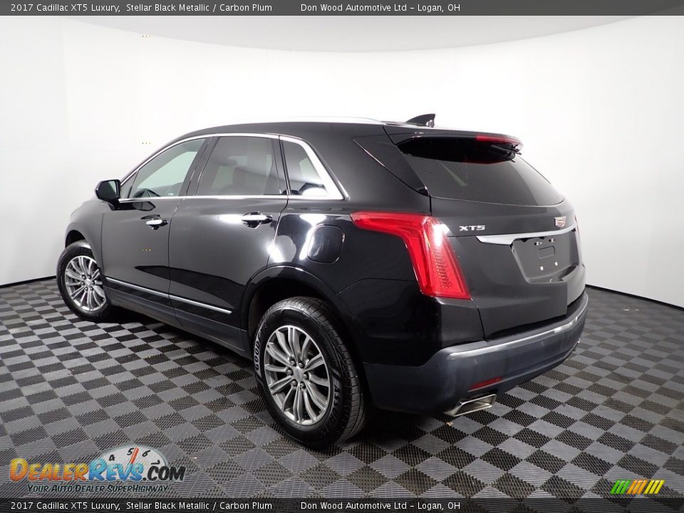 2017 Cadillac XT5 Luxury Stellar Black Metallic / Carbon Plum Photo #9