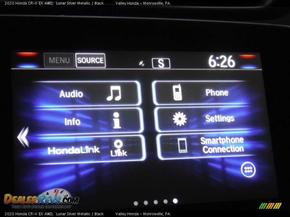 2020 Honda CR-V EX AWD Lunar Silver Metallic / Black Photo #19