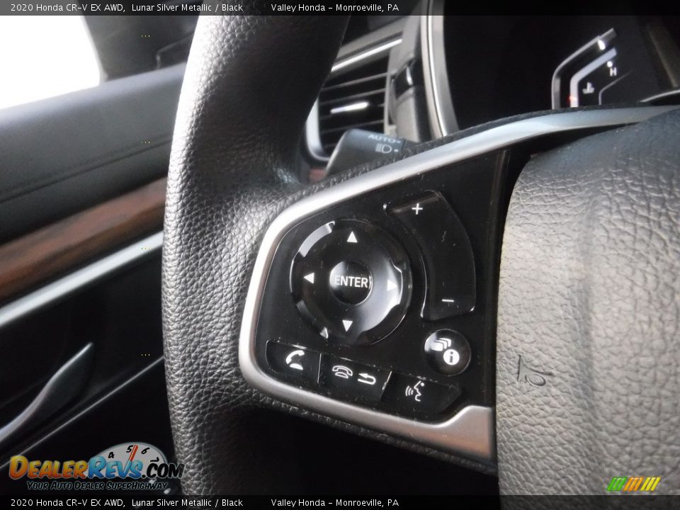 2020 Honda CR-V EX AWD Lunar Silver Metallic / Black Photo #22