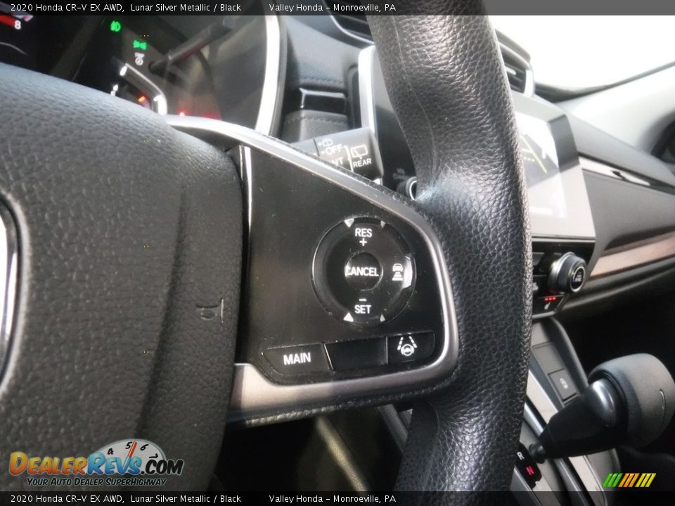 2020 Honda CR-V EX AWD Lunar Silver Metallic / Black Photo #23