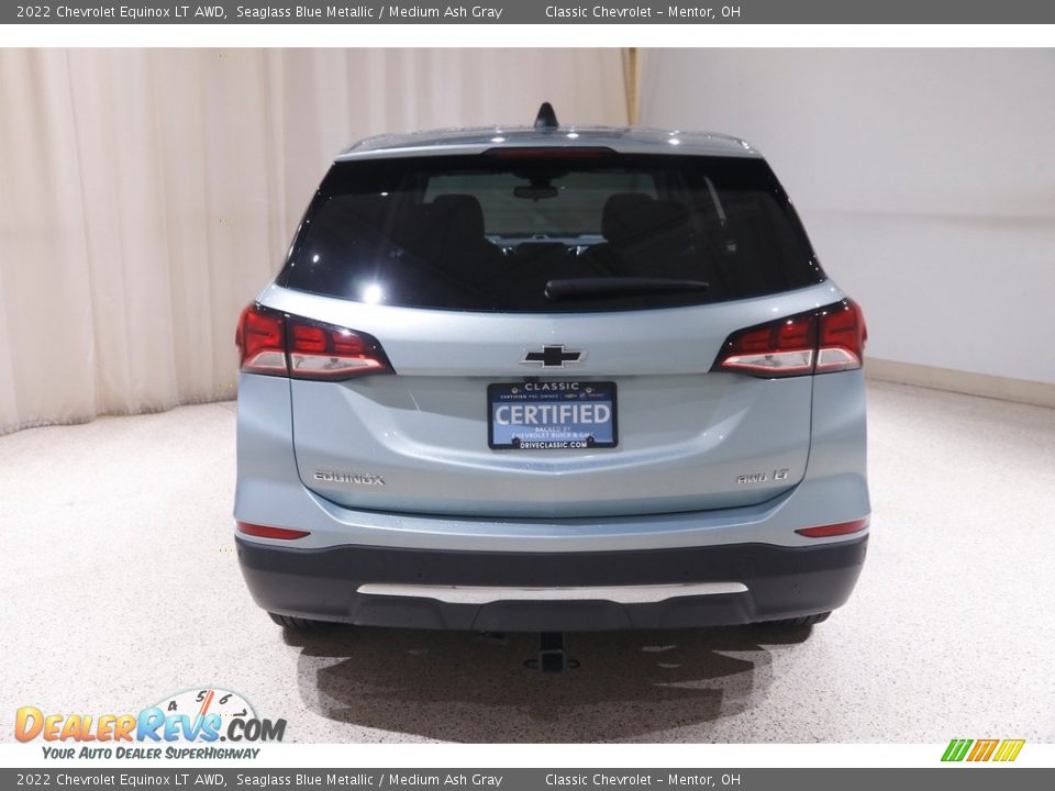 2022 Chevrolet Equinox LT AWD Seaglass Blue Metallic / Medium Ash Gray Photo #17