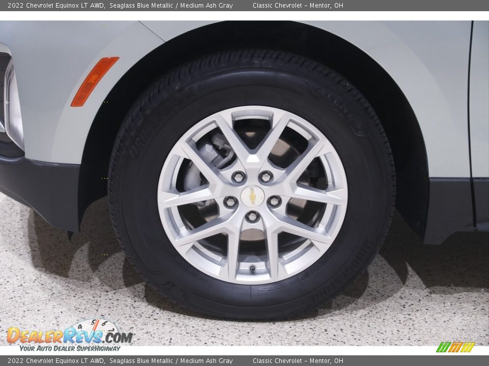 2022 Chevrolet Equinox LT AWD Seaglass Blue Metallic / Medium Ash Gray Photo #19