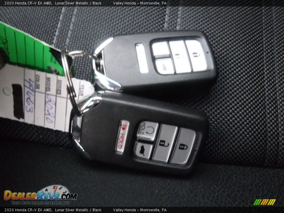 2020 Honda CR-V EX AWD Lunar Silver Metallic / Black Photo #30