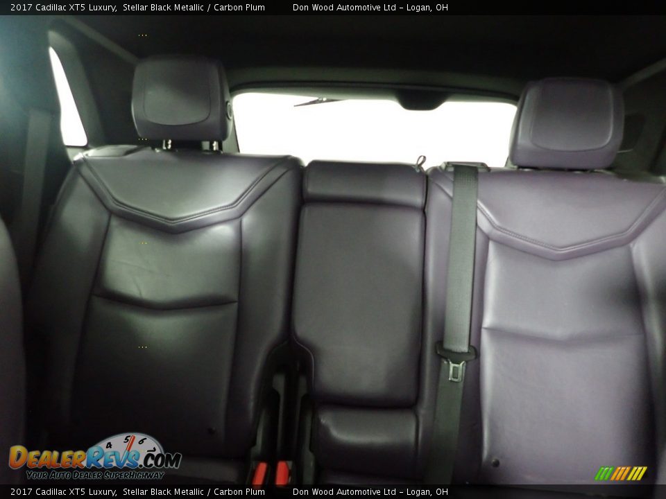 2017 Cadillac XT5 Luxury Stellar Black Metallic / Carbon Plum Photo #25
