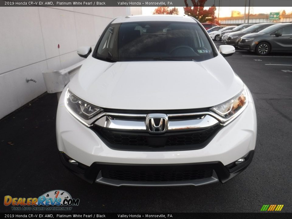 2019 Honda CR-V EX AWD Platinum White Pearl / Black Photo #5