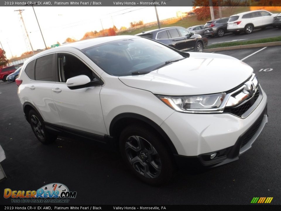 2019 Honda CR-V EX AWD Platinum White Pearl / Black Photo #6