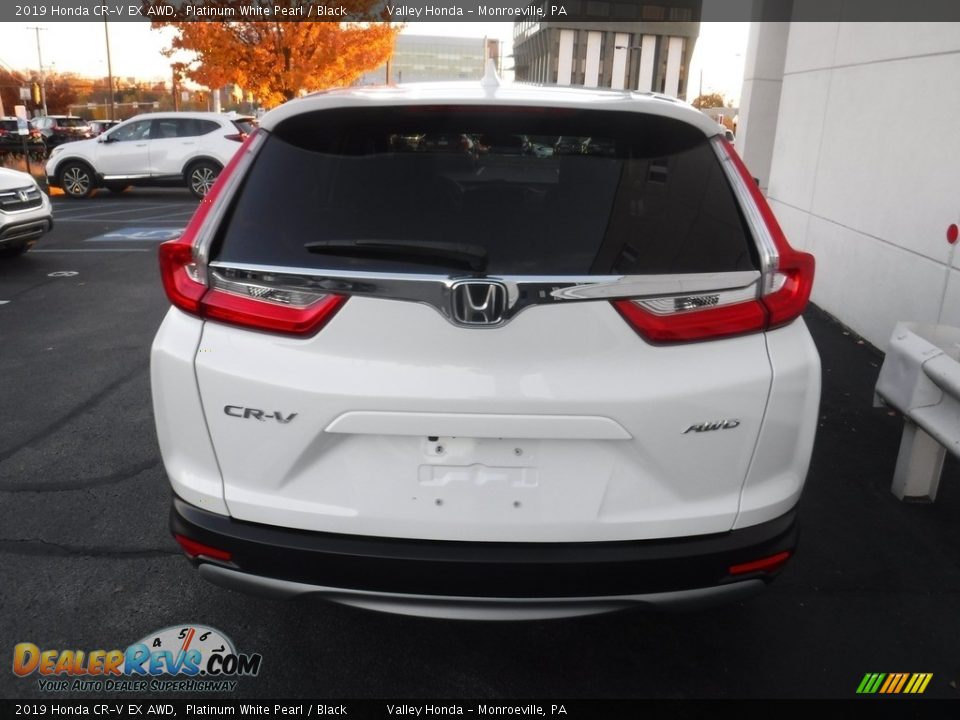 2019 Honda CR-V EX AWD Platinum White Pearl / Black Photo #8