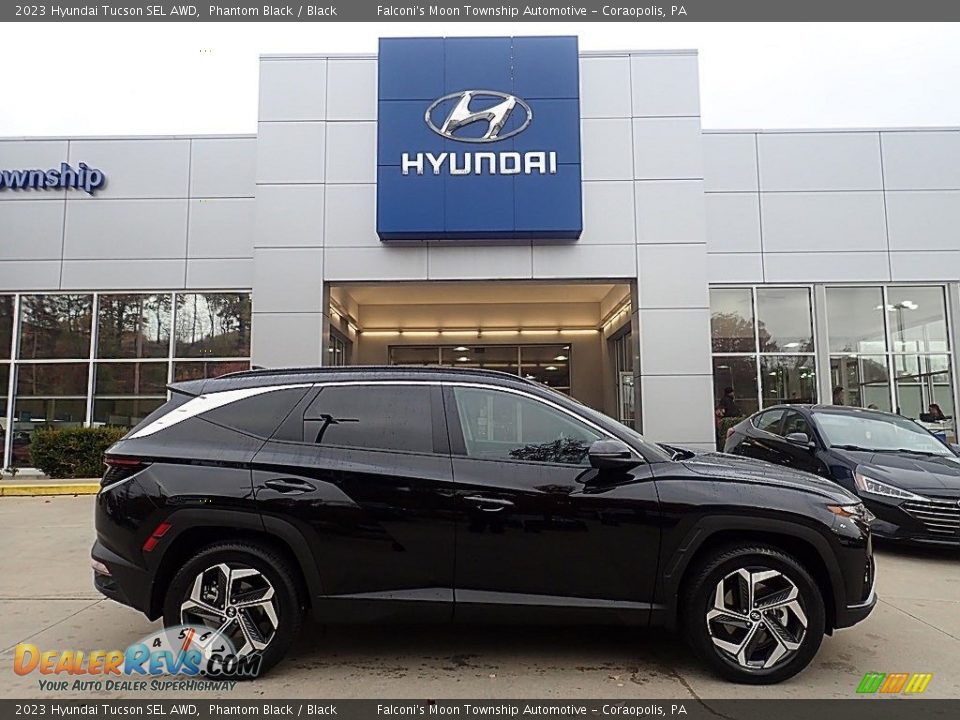 2023 Hyundai Tucson SEL AWD Phantom Black / Black Photo #1