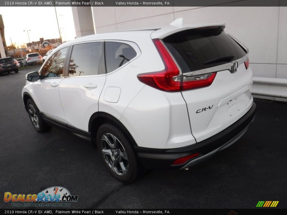 2019 Honda CR-V EX AWD Platinum White Pearl / Black Photo #10