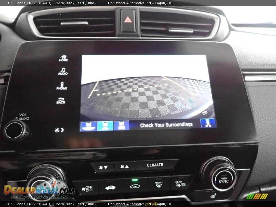 2019 Honda CR-V EX AWD Crystal Black Pearl / Black Photo #3