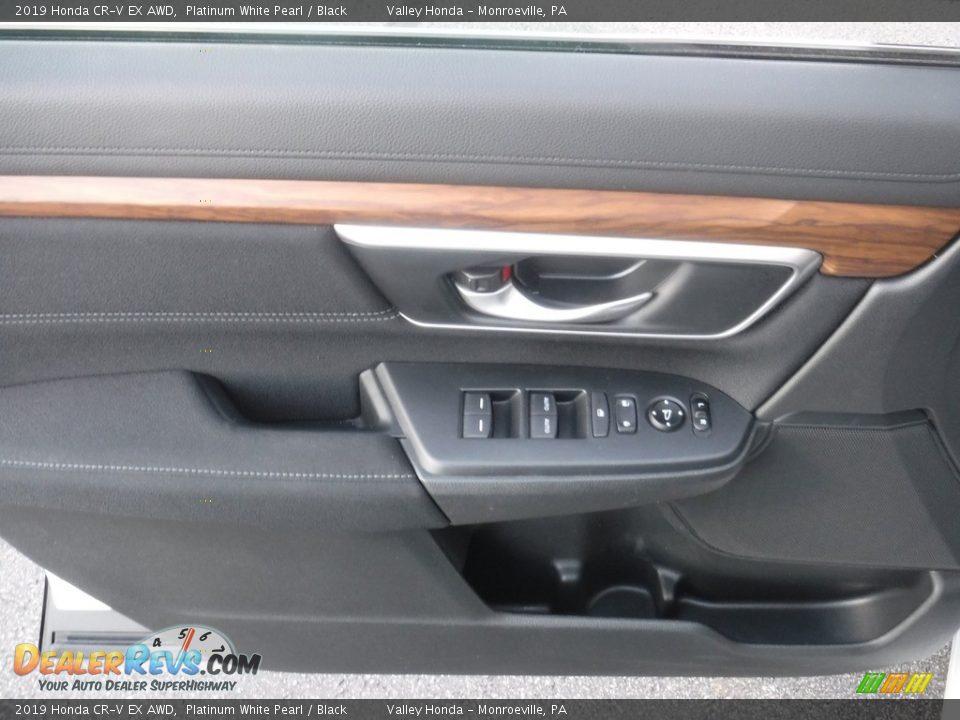2019 Honda CR-V EX AWD Platinum White Pearl / Black Photo #13