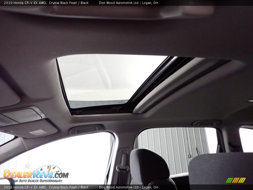 2019 Honda CR-V EX AWD Crystal Black Pearl / Black Photo #4