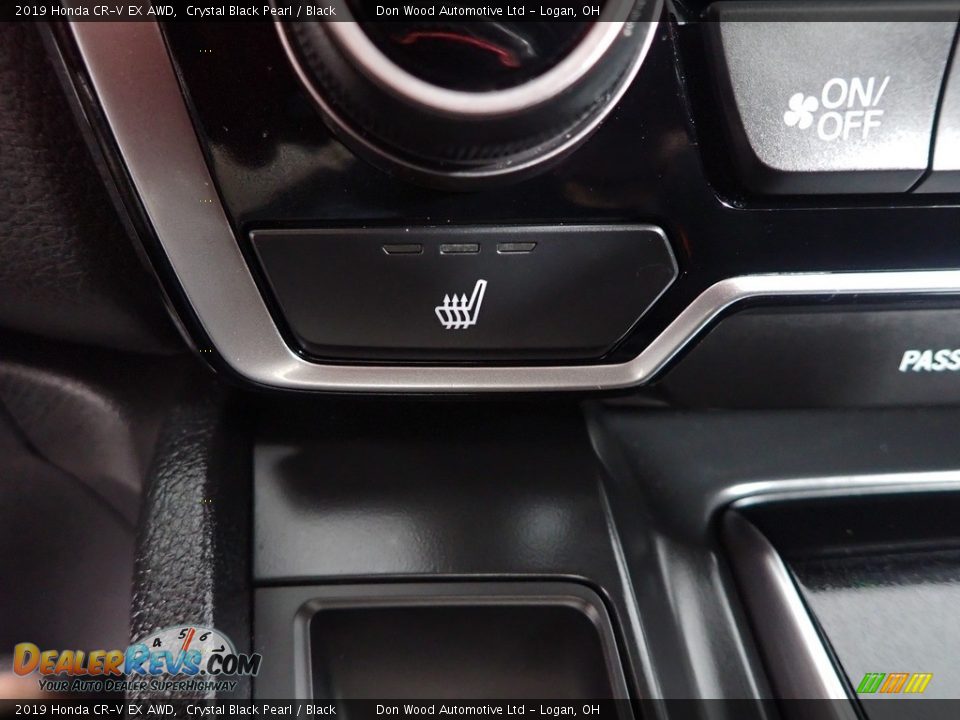 2019 Honda CR-V EX AWD Crystal Black Pearl / Black Photo #5