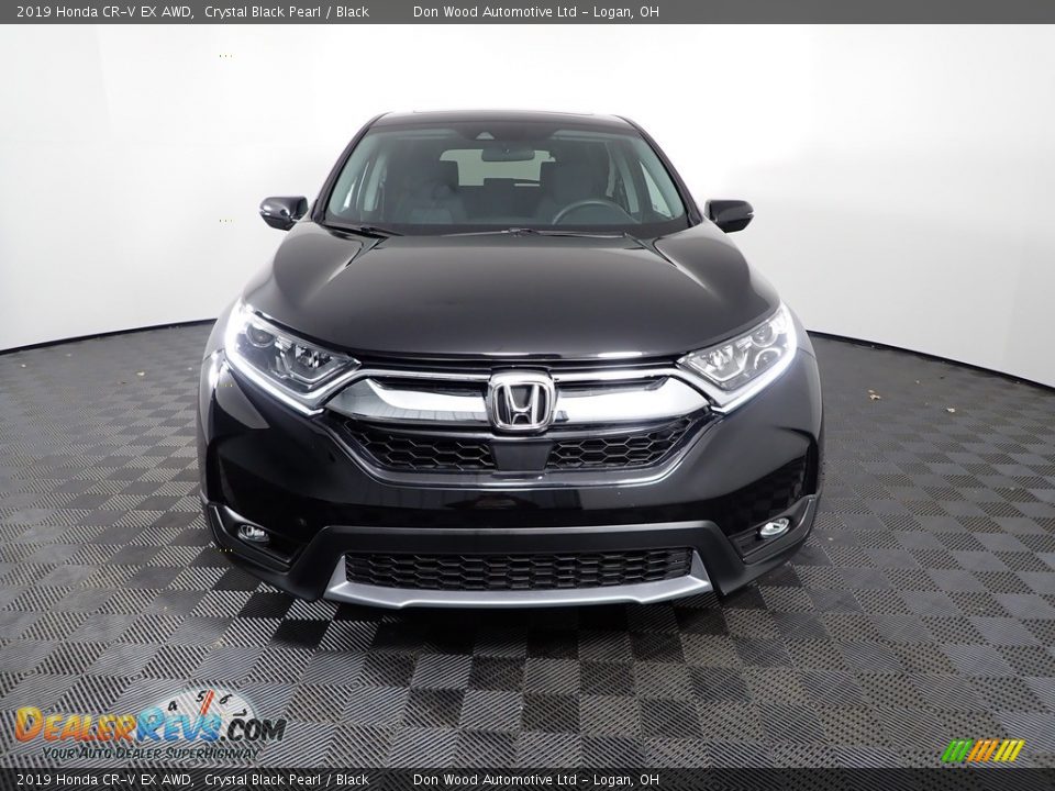 2019 Honda CR-V EX AWD Crystal Black Pearl / Black Photo #6
