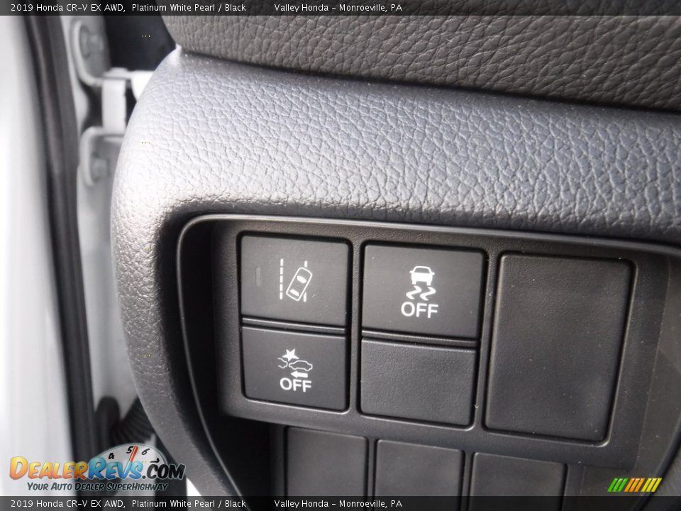 2019 Honda CR-V EX AWD Platinum White Pearl / Black Photo #17