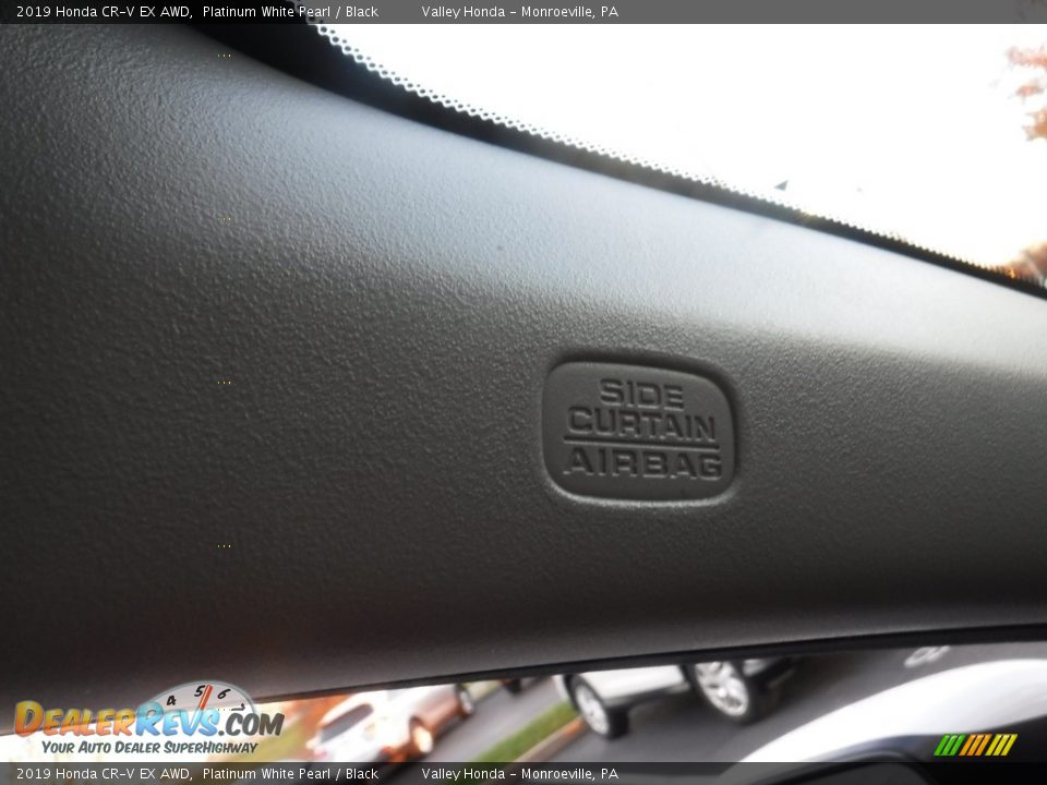 2019 Honda CR-V EX AWD Platinum White Pearl / Black Photo #18