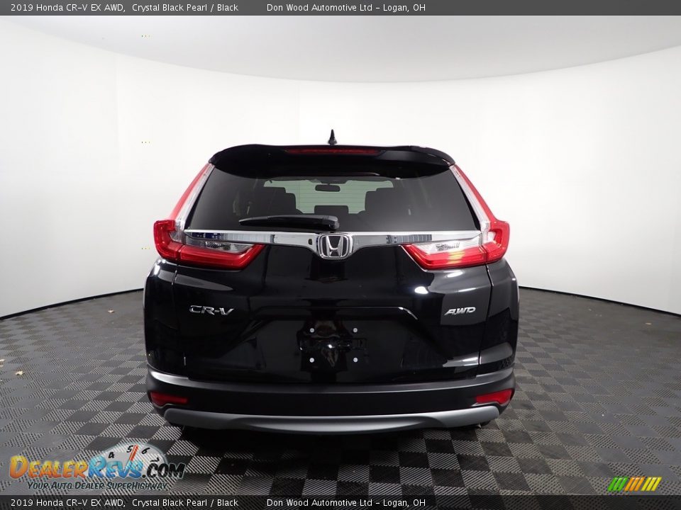 2019 Honda CR-V EX AWD Crystal Black Pearl / Black Photo #9