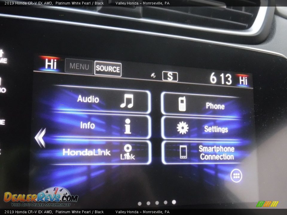 2019 Honda CR-V EX AWD Platinum White Pearl / Black Photo #19