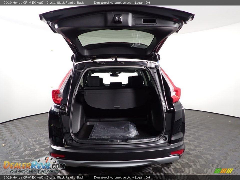2019 Honda CR-V EX AWD Crystal Black Pearl / Black Photo #10
