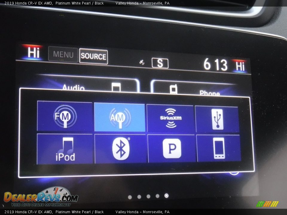 2019 Honda CR-V EX AWD Platinum White Pearl / Black Photo #20