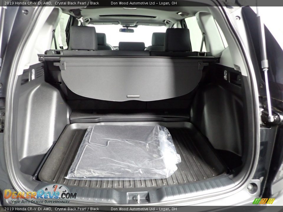 2019 Honda CR-V EX AWD Crystal Black Pearl / Black Photo #11