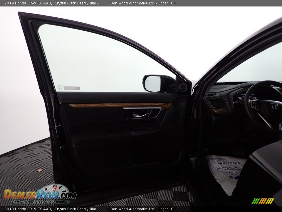 2019 Honda CR-V EX AWD Crystal Black Pearl / Black Photo #13