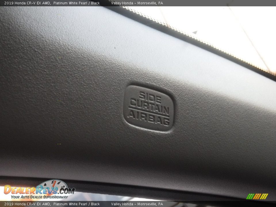 2019 Honda CR-V EX AWD Platinum White Pearl / Black Photo #25