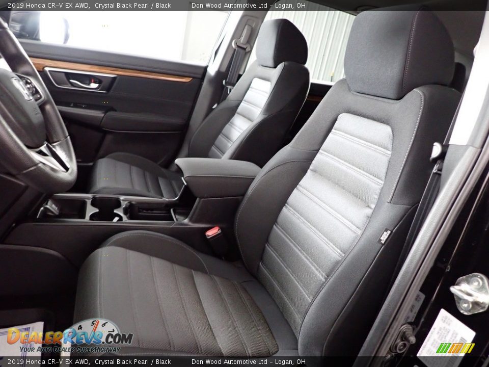 2019 Honda CR-V EX AWD Crystal Black Pearl / Black Photo #16