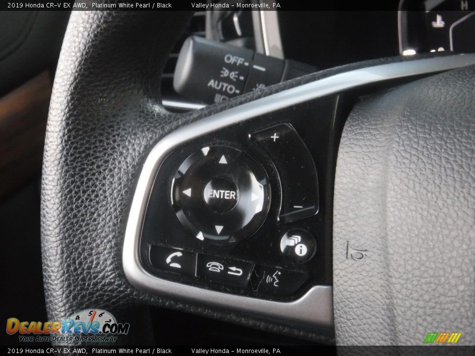 2019 Honda CR-V EX AWD Platinum White Pearl / Black Photo #26
