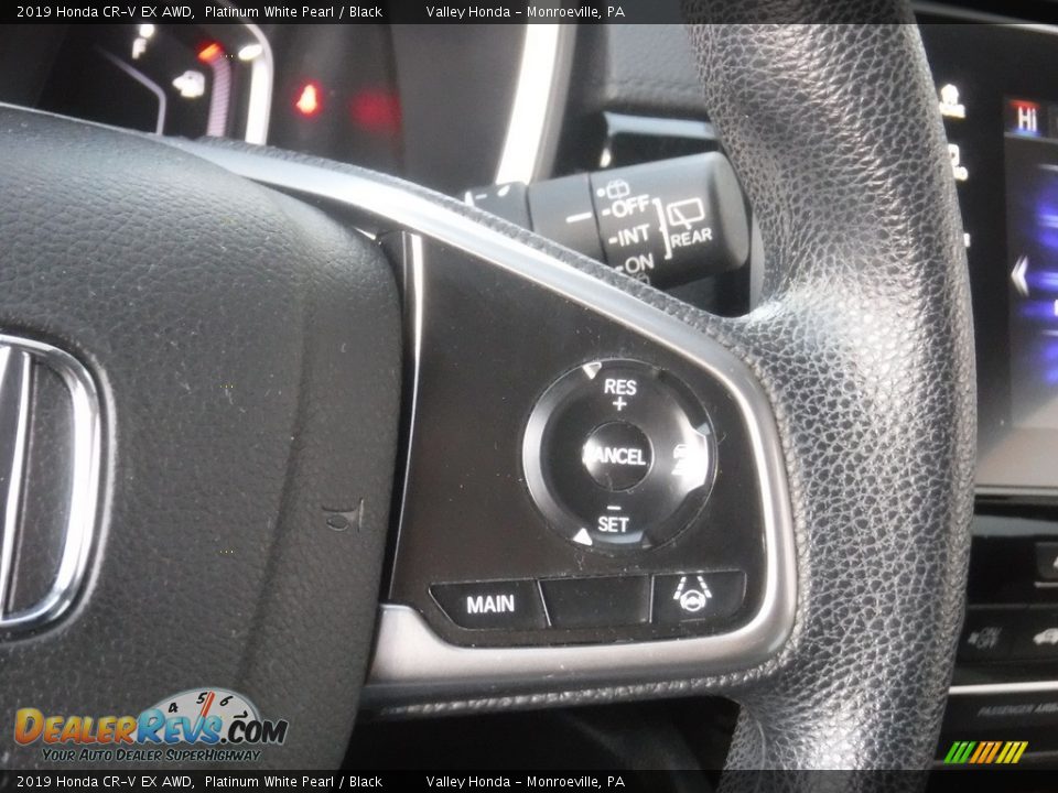 2019 Honda CR-V EX AWD Platinum White Pearl / Black Photo #27