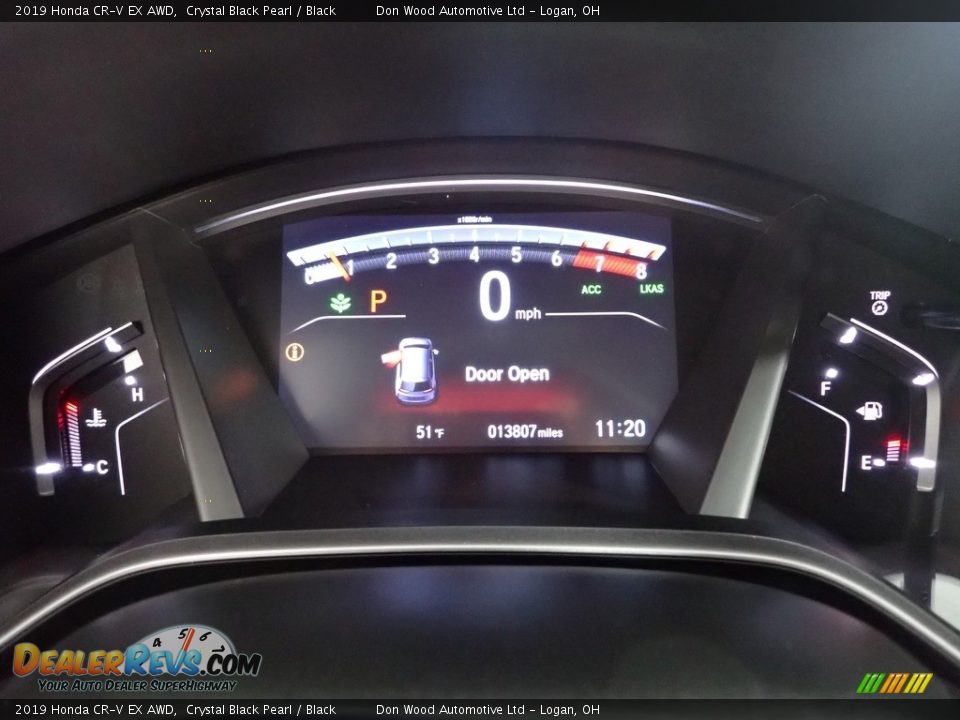2019 Honda CR-V EX AWD Crystal Black Pearl / Black Photo #20