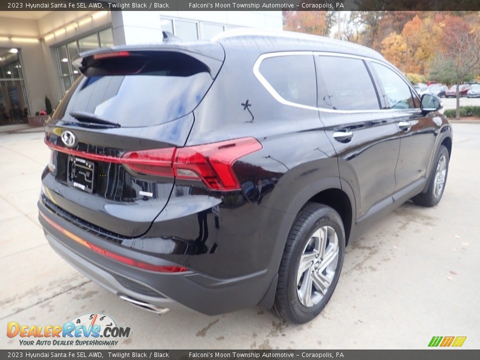 2023 Hyundai Santa Fe SEL AWD Twilight Black / Black Photo #2