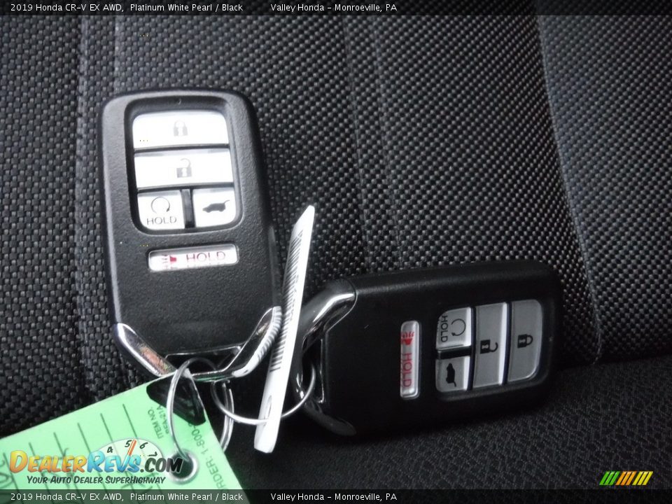 2019 Honda CR-V EX AWD Platinum White Pearl / Black Photo #32