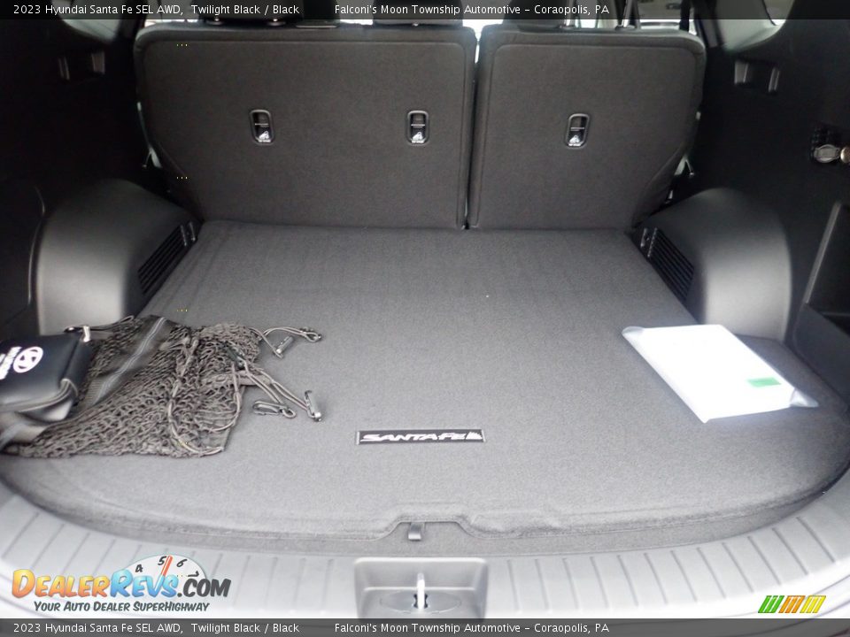 2023 Hyundai Santa Fe SEL AWD Twilight Black / Black Photo #4