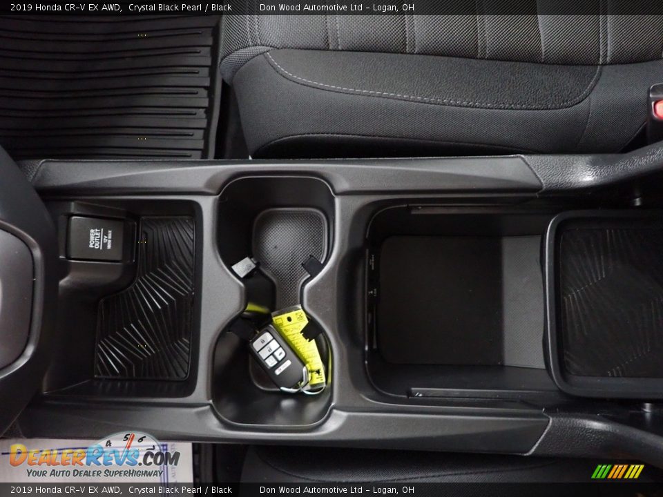 2019 Honda CR-V EX AWD Crystal Black Pearl / Black Photo #23