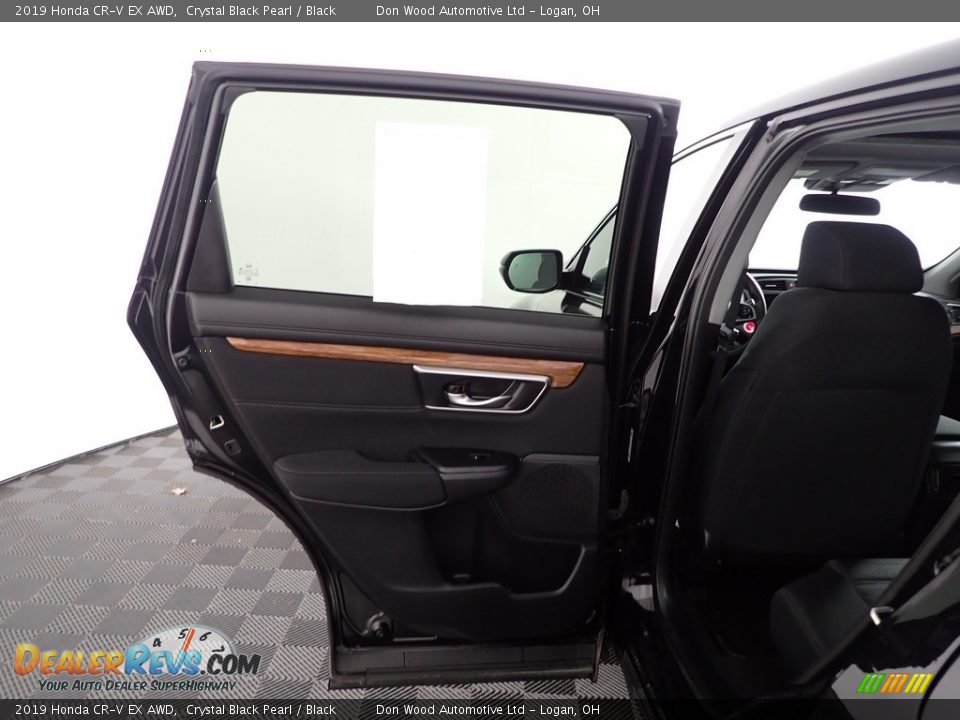 2019 Honda CR-V EX AWD Crystal Black Pearl / Black Photo #25