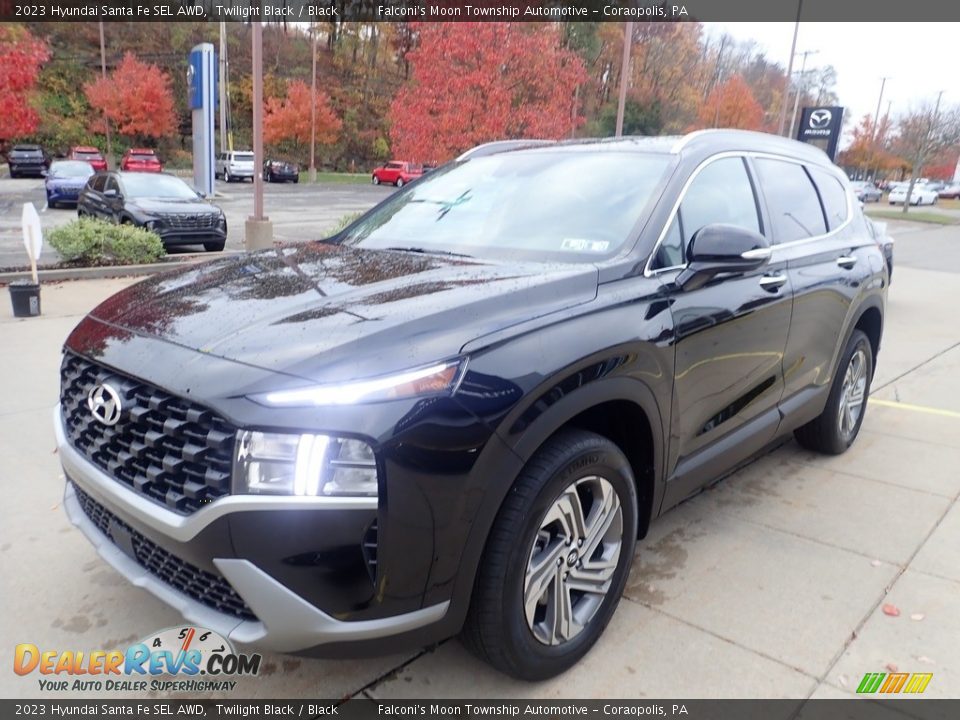 2023 Hyundai Santa Fe SEL AWD Twilight Black / Black Photo #7