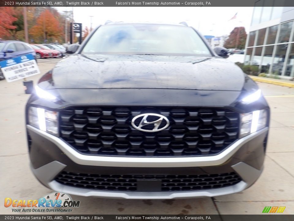 2023 Hyundai Santa Fe SEL AWD Twilight Black / Black Photo #8