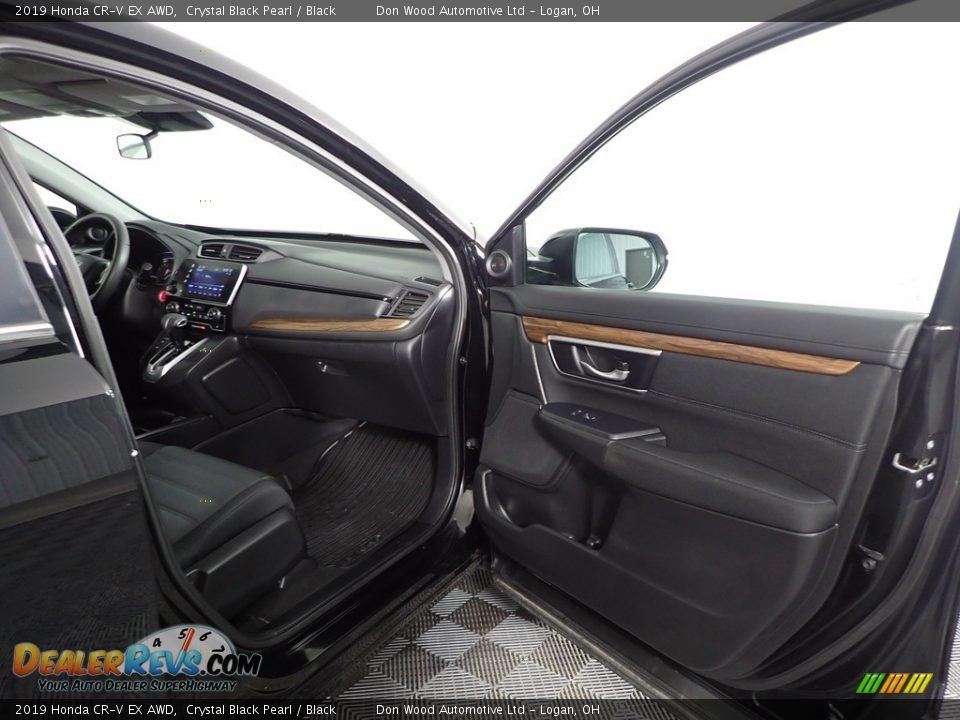 2019 Honda CR-V EX AWD Crystal Black Pearl / Black Photo #28