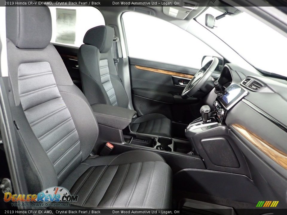 2019 Honda CR-V EX AWD Crystal Black Pearl / Black Photo #29