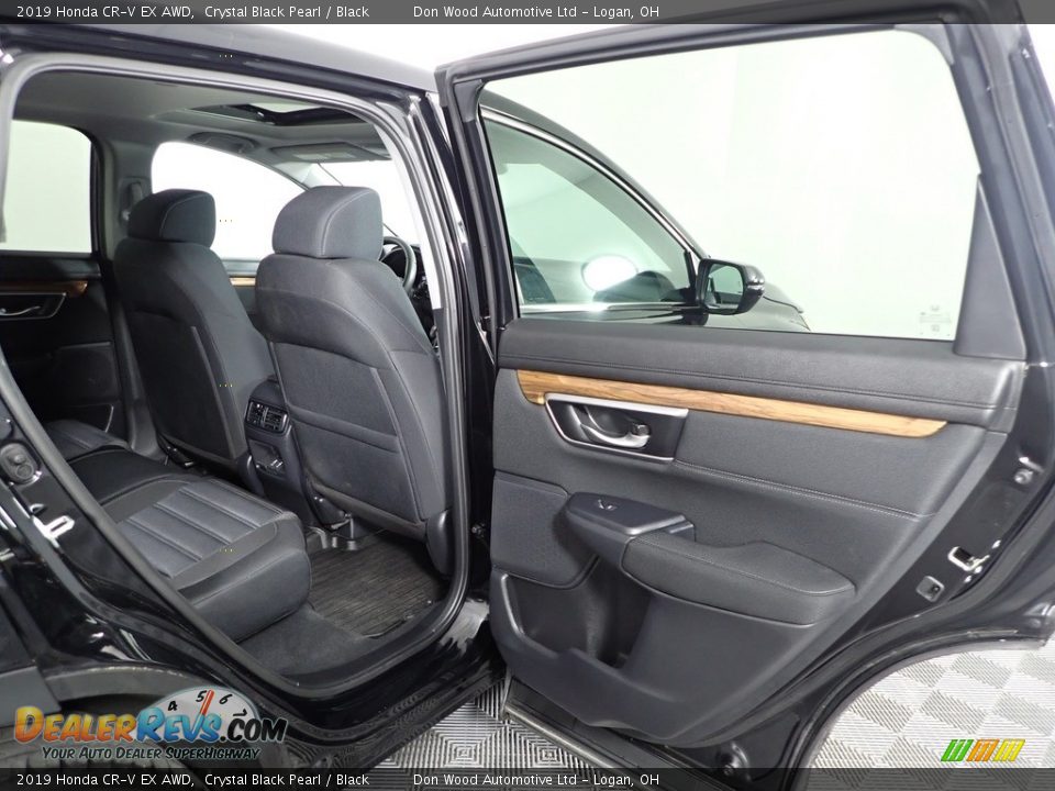 2019 Honda CR-V EX AWD Crystal Black Pearl / Black Photo #30