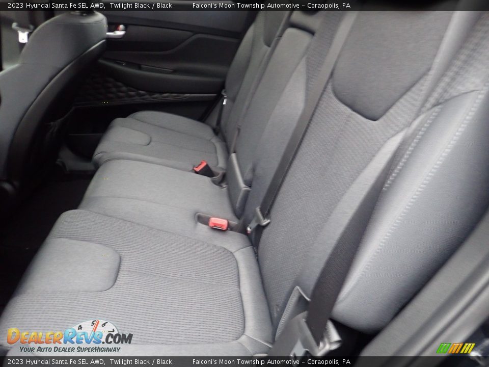2023 Hyundai Santa Fe SEL AWD Twilight Black / Black Photo #12