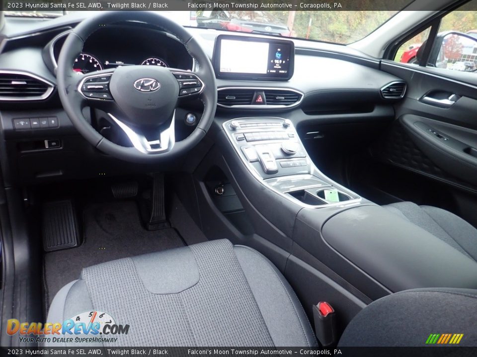 2023 Hyundai Santa Fe SEL AWD Twilight Black / Black Photo #13