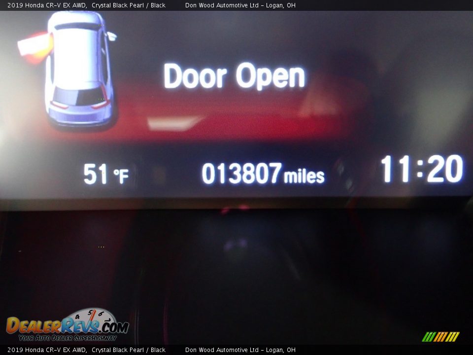 2019 Honda CR-V EX AWD Crystal Black Pearl / Black Photo #33