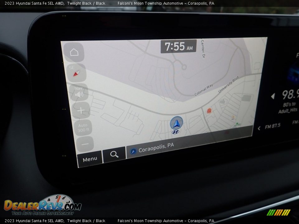 2023 Hyundai Santa Fe SEL AWD Twilight Black / Black Photo #16