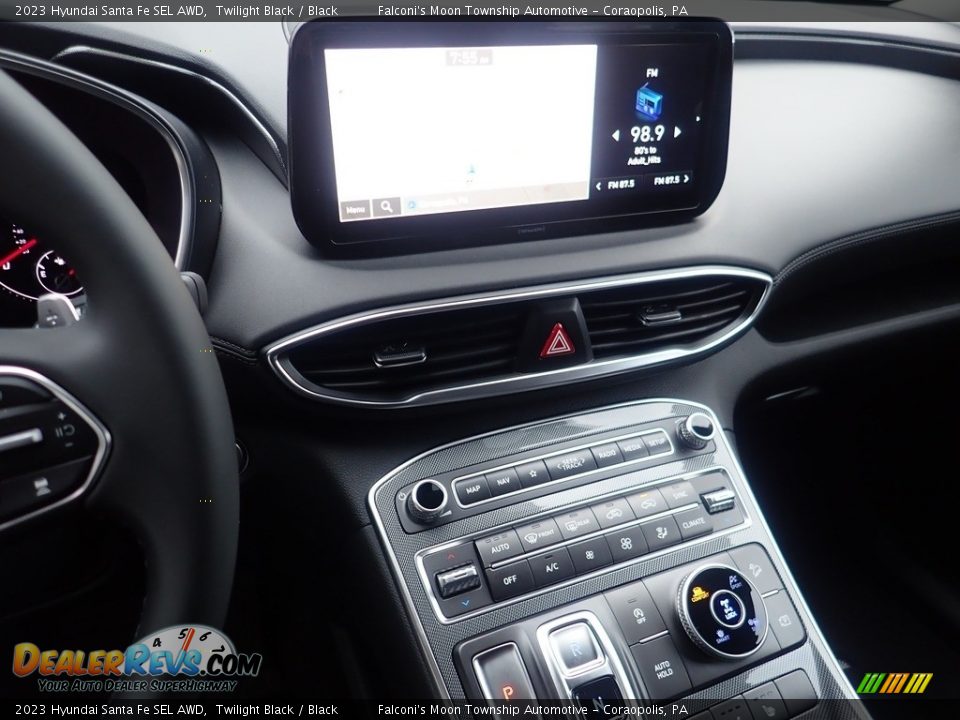 2023 Hyundai Santa Fe SEL AWD Twilight Black / Black Photo #17