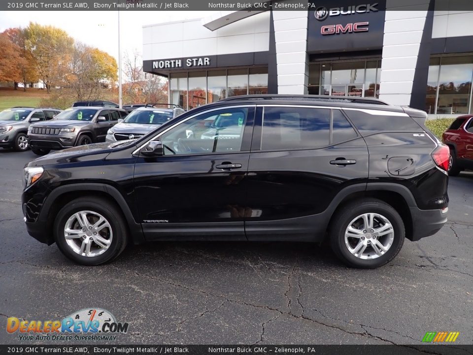 2019 GMC Terrain SLE AWD Ebony Twilight Metallic / Jet Black Photo #2