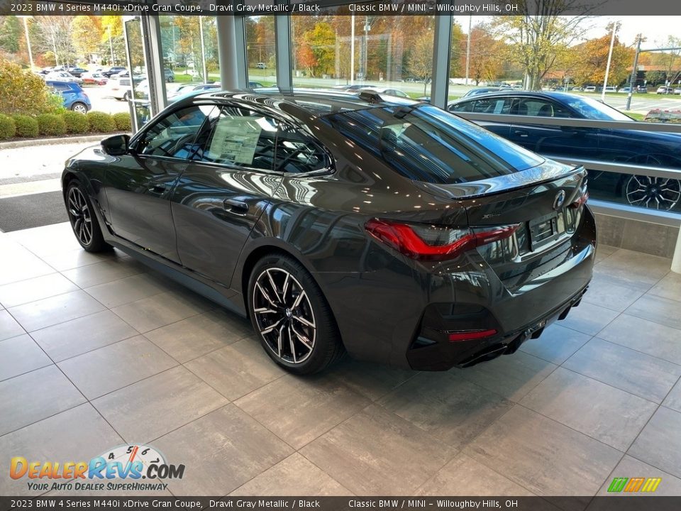 2023 BMW 4 Series M440i xDrive Gran Coupe Dravit Gray Metallic / Black Photo #2