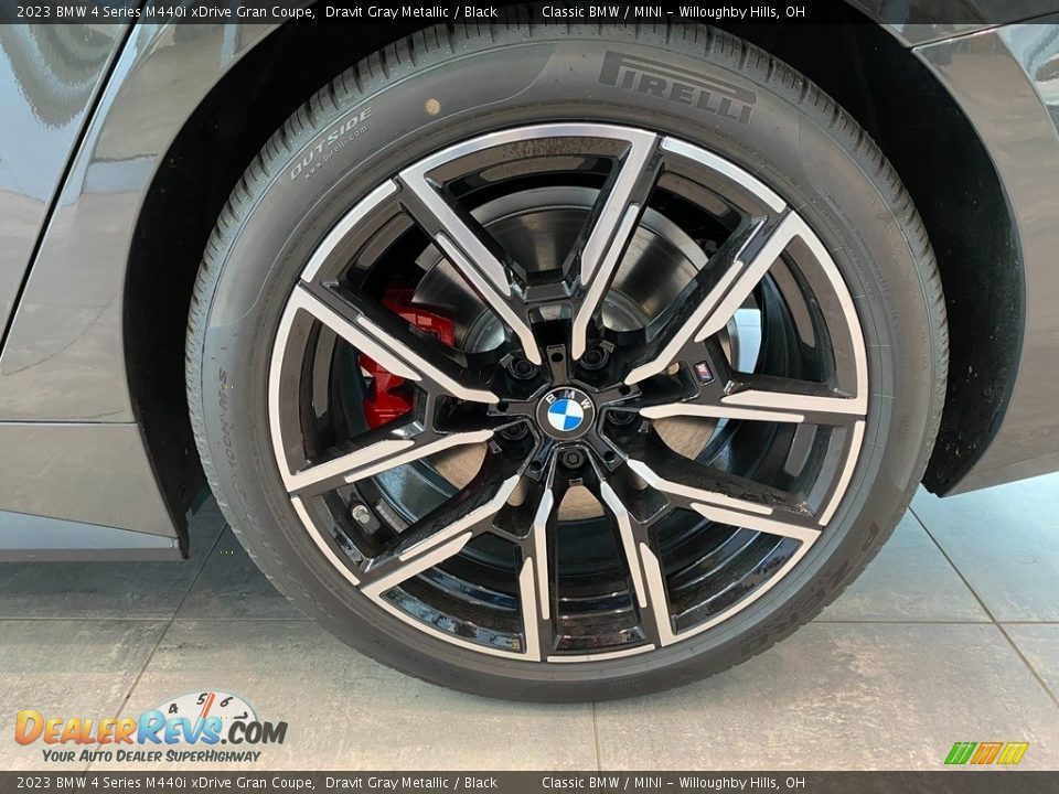 2023 BMW 4 Series M440i xDrive Gran Coupe Dravit Gray Metallic / Black Photo #3
